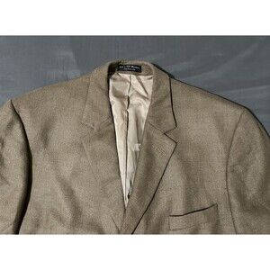 Gianfranco Ruffini Italy Blazer Tan Beige Sport Coat 3 Btn  Size - US 46R